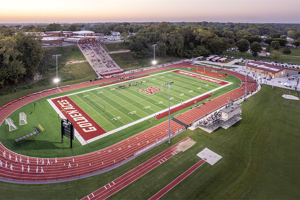 <p>WRF provided Engineering Services for the new Athletic Complex Concessions and Restrooms.</p>